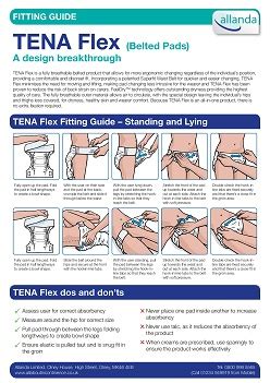 tna flex|Instructions for how to apply TENA Flex on a user lying down